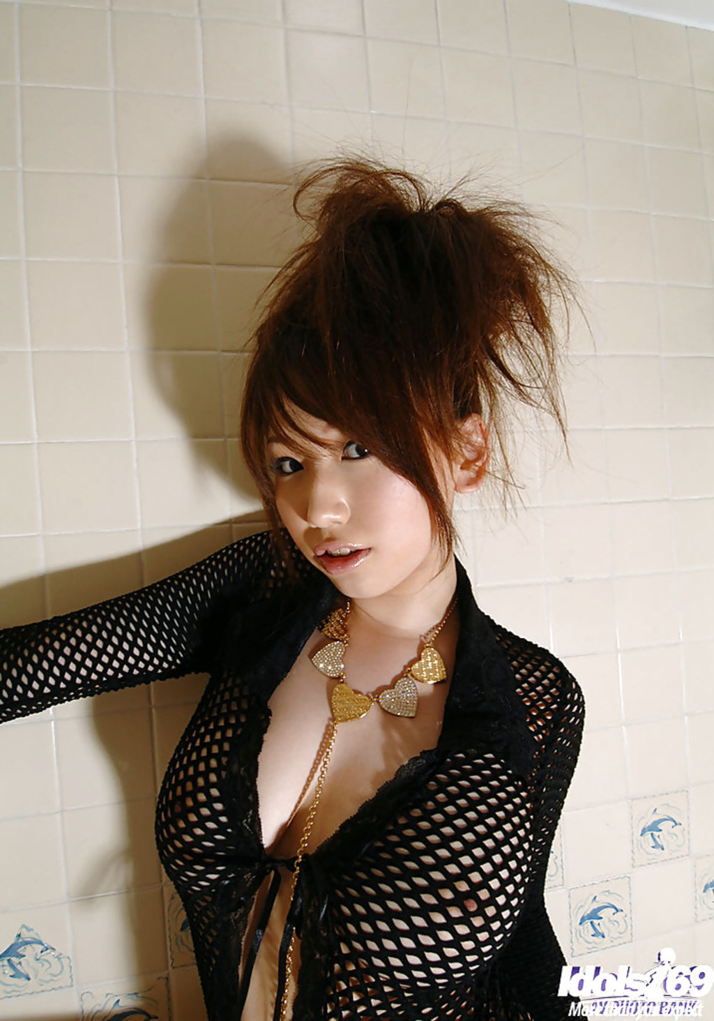 Hot Asian Babe On High Heels Ai Sayama Stripping