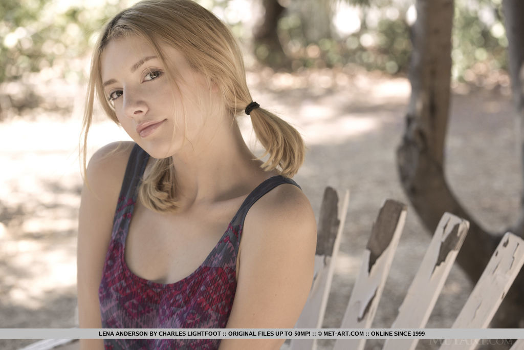Teen First Timer Lena Anderson